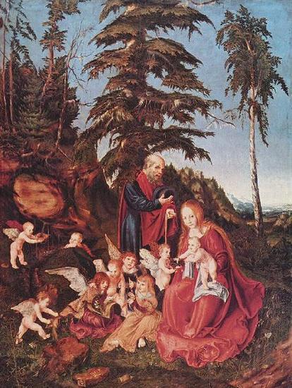 Lucas Cranach The Rest on The Flight into Egypt Norge oil painting art